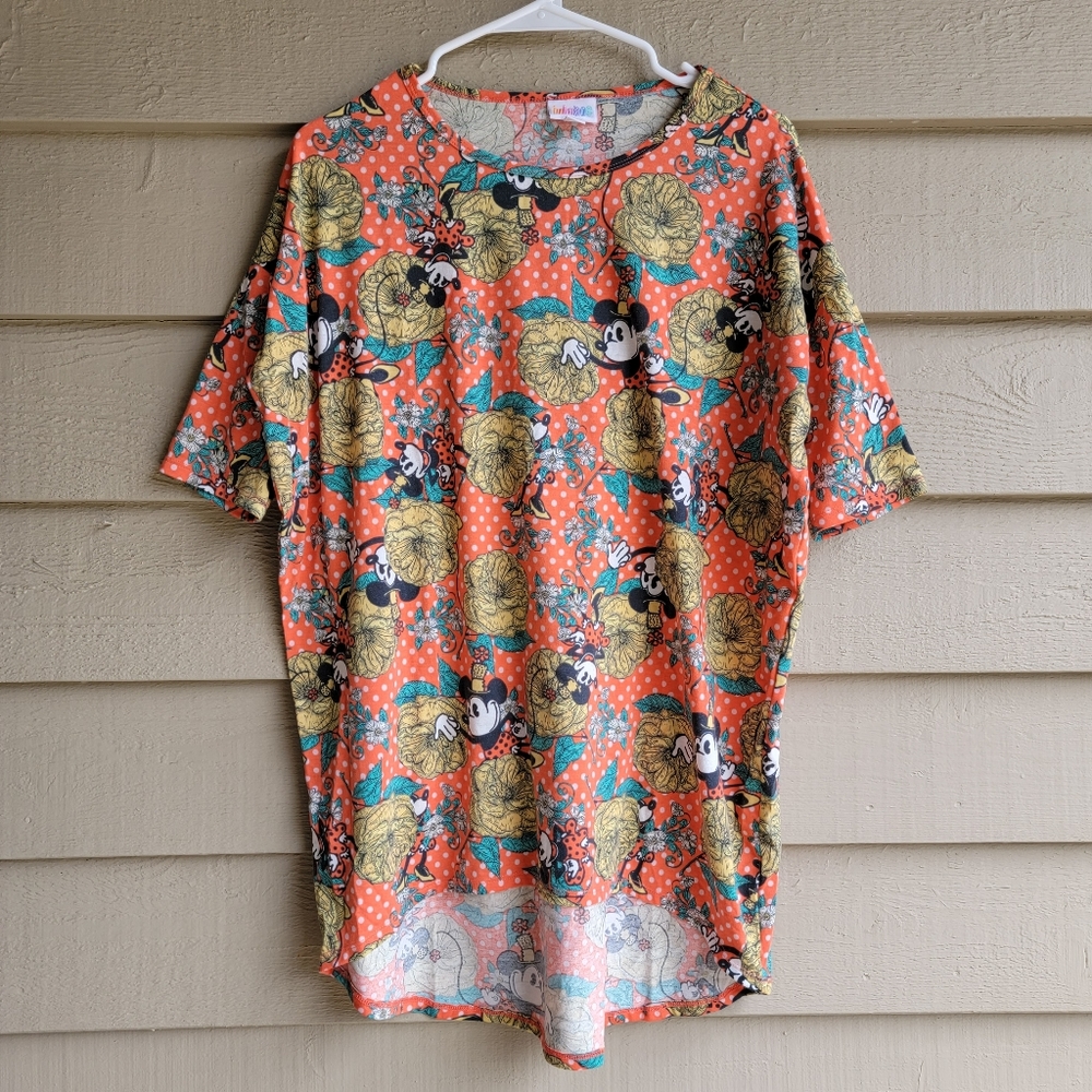 LULAROE Irma Disney Mickey Mouse, Womens Size XS